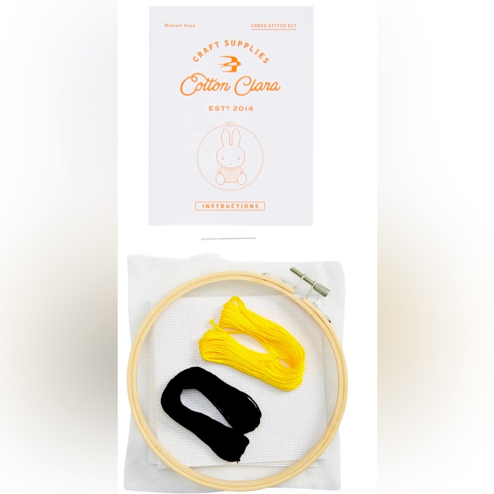 Miffy Bunny Cross Stitch Kit
COTTON CLARA NEW WITH TAGS